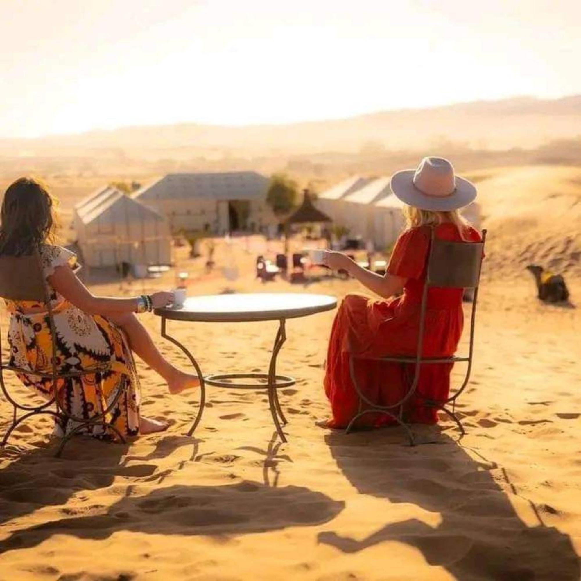Desert Paradise Luxury Camp Merzouga Esterno foto