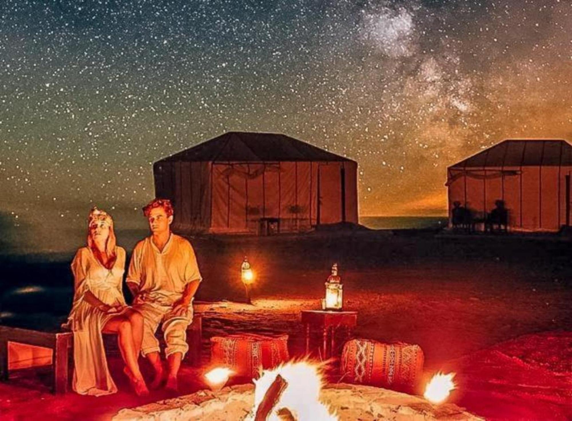 Desert Paradise Luxury Camp Merzouga Esterno foto